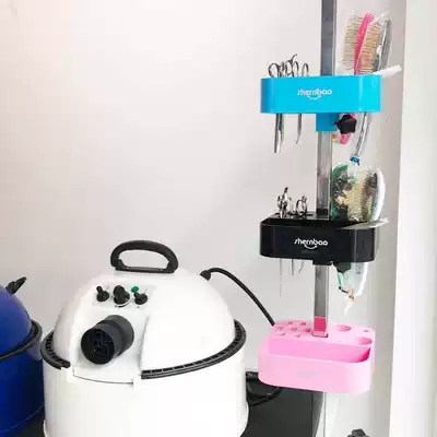 Shenbao pet beauty table beauty table boom bracket tool box multifunctional convenience storage box scissors comb box