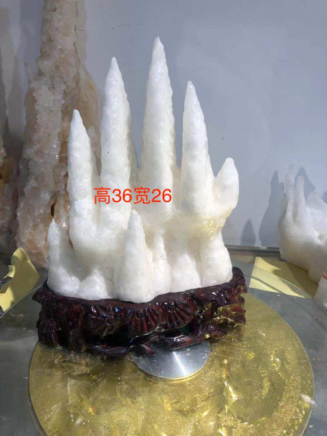 Natural stalactite strange stone collection sightseeing stone crystal stone raw stone mineral stone stalactite stalagmite crystal stone ornament