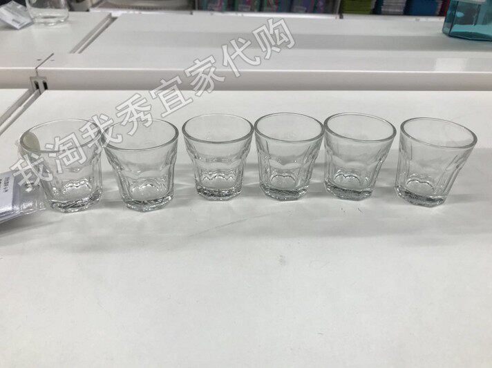 0.5 ikea внутренний покупка товаров Бокиллай бокал прозрачное стекло белый бокал гореть бокал 601.378.49 