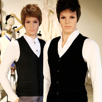 Gia male model props full body clothing store window display hangers wedding dress suit mannequin