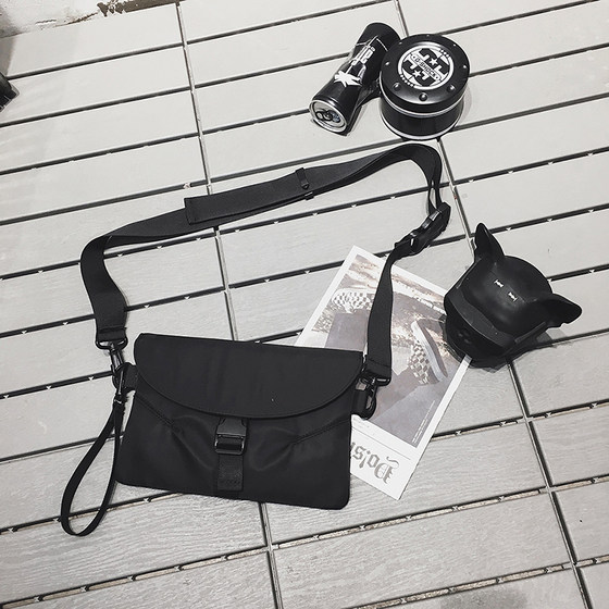 Tuku bag messenger small bag women's single backpack jumping chest bag hip -hop street trendy student personality shoulder bag men