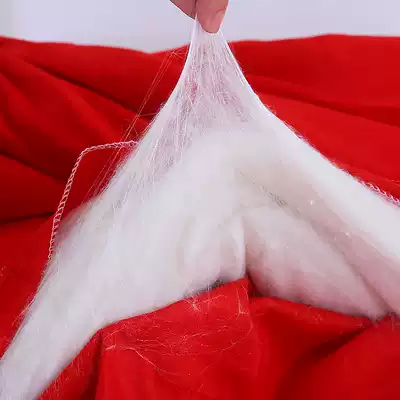 Wedding silk quilt 100%mulberry silk hi quilt dowry quilt Big red wedding celebration spring and autumn quilt thickened winter quilt core