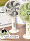 Cute Handheld Small Fan with Strong Wind Power for Student Dormitories, Offices, Desktops, USB Rechargeable Electric Fan