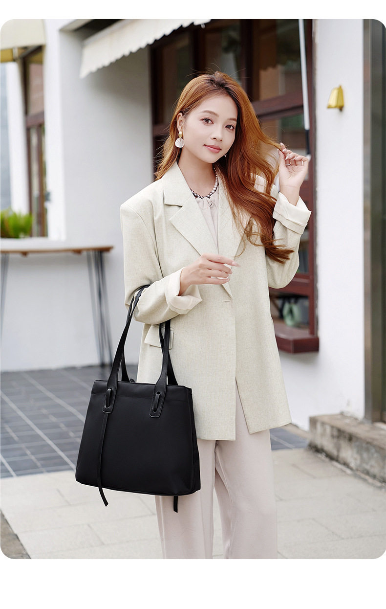 чемодан 2025新款多隔层女士通勤手提包可放a4文件14寸电脑袋托特包优胜者