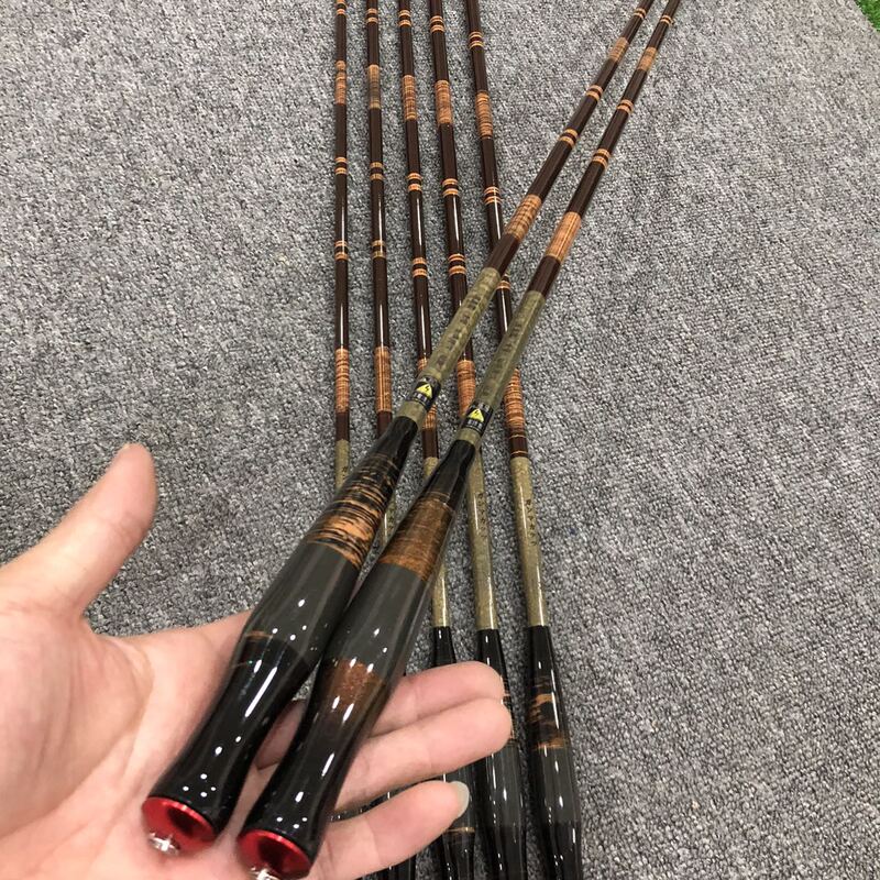 Gamat Special 28-Tone High Carbon Carp and Crucian Carp Fishing Rod, Ultra-Light and Ultra-Fine Taiwan-Style Fishing Rod 2.7m - 6.3m Wild Fishing Rod Gamat Special 28-Tone High Carbon Carp and Crucian Carp Fishing Rod, Ultra-Light and Ultra-Fine Taiwan-Style Fishing Rod 2.7m - 6.3m Wild Fishing Rod