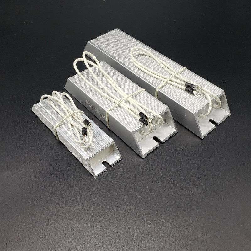 Three trapezoidal aluminium shell brake brake frequency converter special resistance 150W 100R 150R 80R 80R