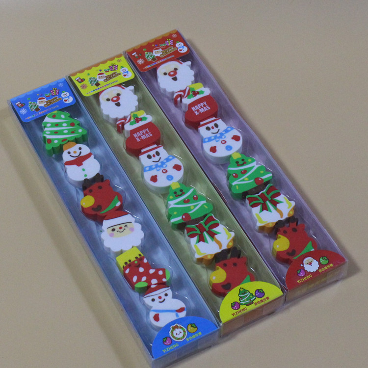 Christmas Kindergarten Gift Primary School Primary Student Primary Award Creative Stationery Rubber Learning Supplies Gift