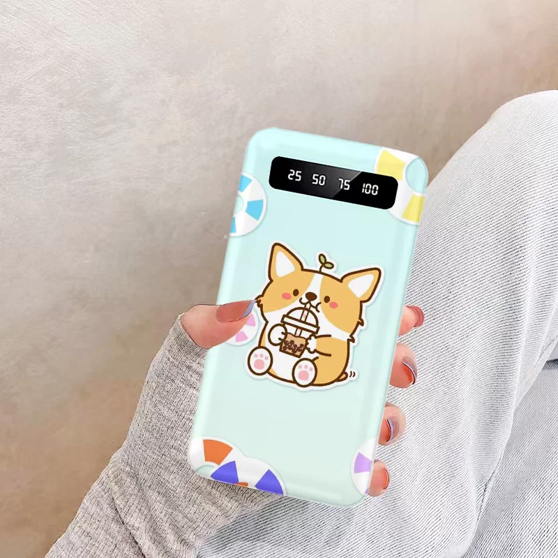 Зарядная банка с рисунком мультфильм на совместимый мобильный телефон, источник питания