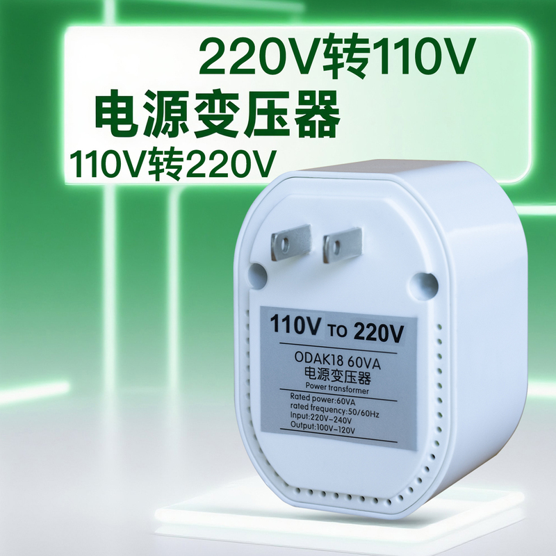 Power Transformer 110V to 220V to 110V Voltage Converter China to Japan, Usa, Canada Plug Adapter