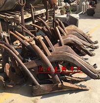 Old wooden plough folk old objects ploughed old wood ploughing ancient cultivated land tools old furniture