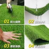 Поддельный газон ковров искусственный пластиковый подушка искусственное на открытом воздухе футбольное поле