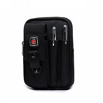 Swiss army knife oxford cloth waist shoulder case mobile phone band bag