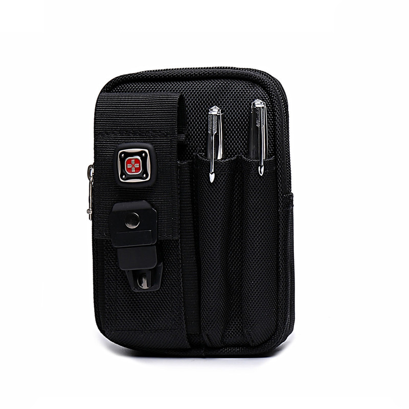 Swiss Army Knife Men's Mobile Phone Waist Bag Multifunctional Belt-Wearing 6.4inch 7inch Mobile Phone Outdoor Waterproof Sports Waist Bag Swiss Army Knife Men's Mobile Phone Waist Bag Multifunctional Belt-Wearing 6.4inch 7inch Mobile Phone Outdoor Waterproof Sports Waist Bag