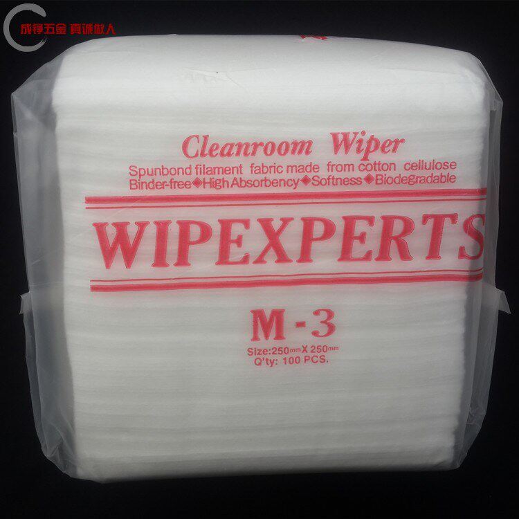 Clean dust-free wiping paper Oil-absorbing paper Steel mesh wiping paper M-3250*250mm dust removal paper 100 sheets 100 sheets pack