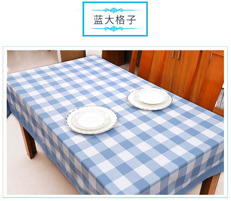 Bắc Âu ins gió khăn trải bàn vải bông không thấm nước lanh nhỏ tươi kẻ sọc khăn trải bàn vuông cà phê bàn ​​ghế vải vải khăn trải bàn hội nghị đẹp