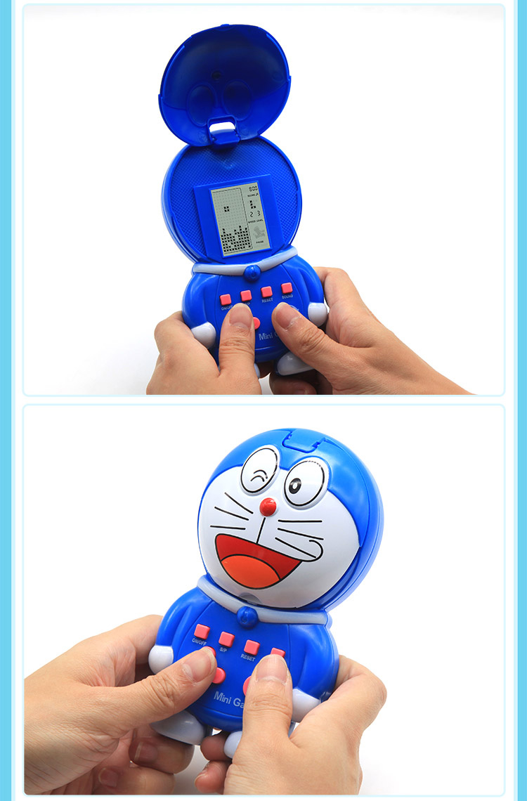 Phim hoạt hình Tetris game console cầm tay game nhỏ giao diện điều khiển cổ điển hoài cổ trẻ em của đồ chơi giáo dục may choi game cam tay