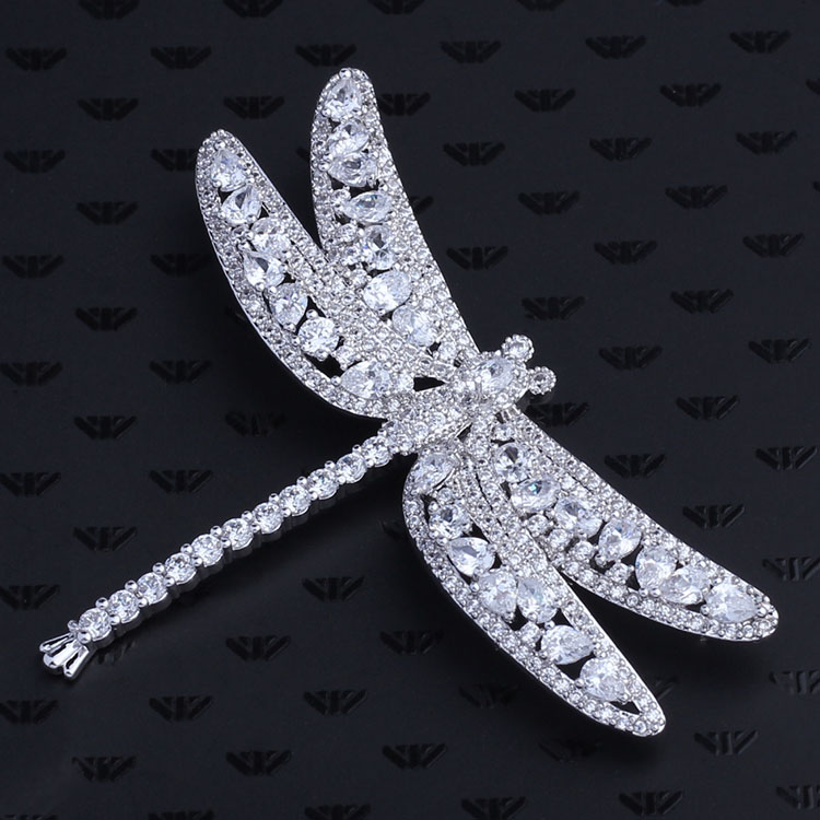 Broche homme en Zircon diamant - Ref 1174250 Image 18