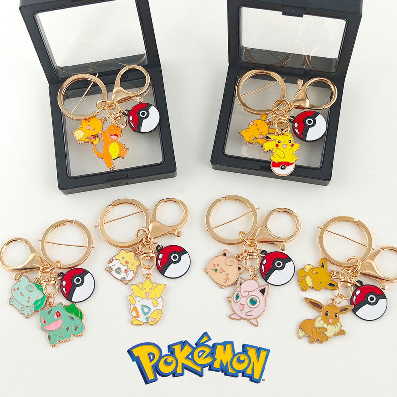 Pokémon Poké Ball Keychain Pikachu Charizard Cute Anime Japanese Style Pendant Accessories Pokémon Poké Ball Keychain Pikachu Charizard Cute Anime Japanese Style Pendant Accessories