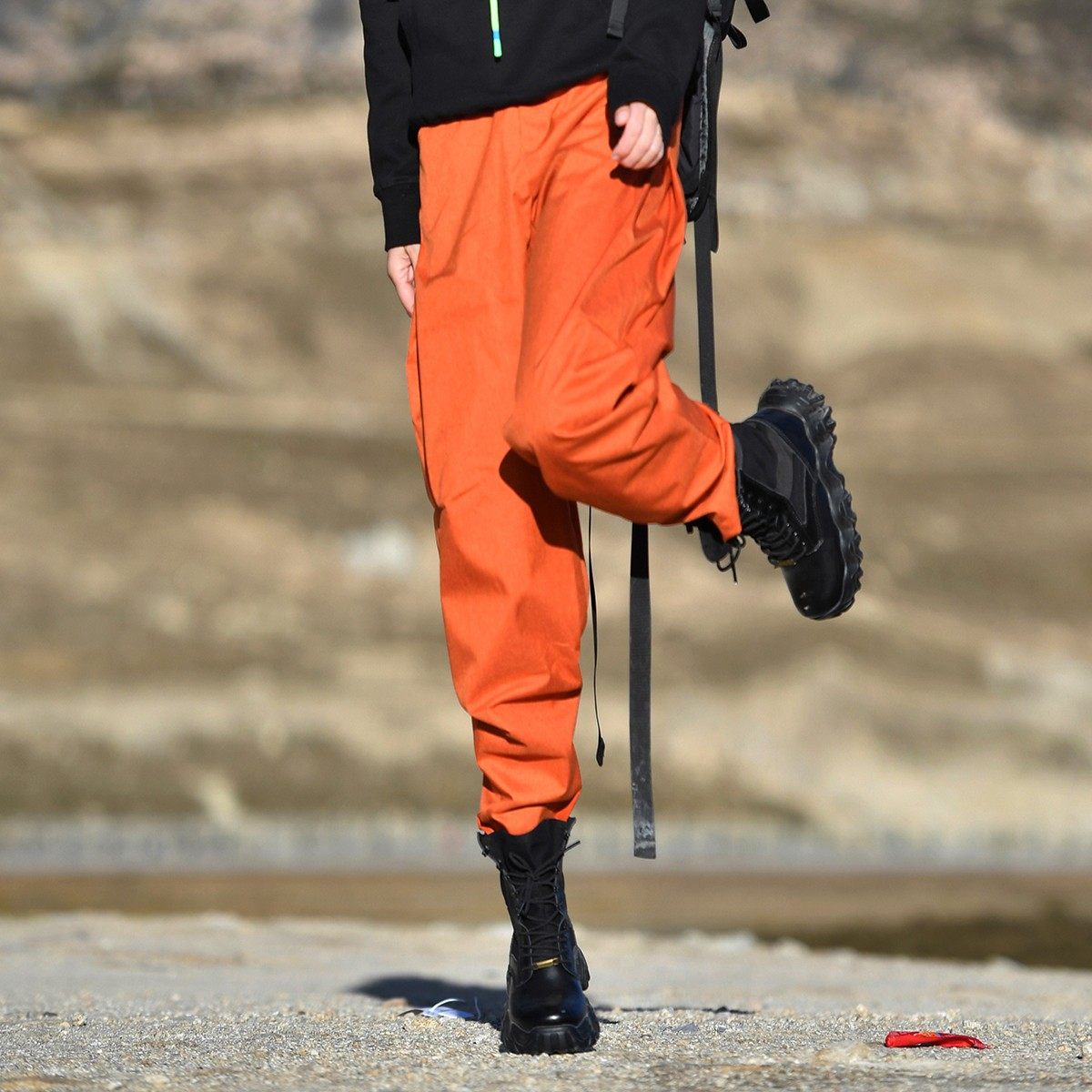 Beijing Forest Outdoor Autumn Winter New Pint Climbing Travel Tide Card Waterproof Pressure Rubber Windproof ventilated Harun Pants Women-Taobao