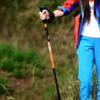 Bắc Kinh rừng trekking ngoài trời cực trượt tuyết cực đi du lịch đi bộ đường dài ánh sáng cực leo núi - Gậy / gậy 	gậy chống kiêm ghế ngồi
