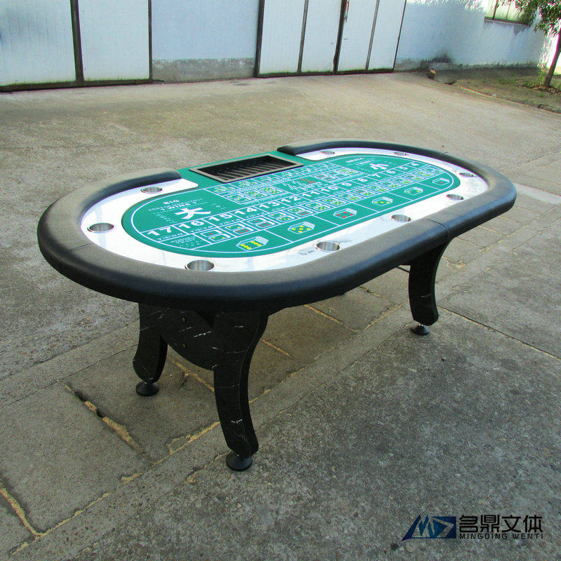 Luxury than size dice punching table Screening for hundreds of fun Texas roulette events entertainment props poker tables