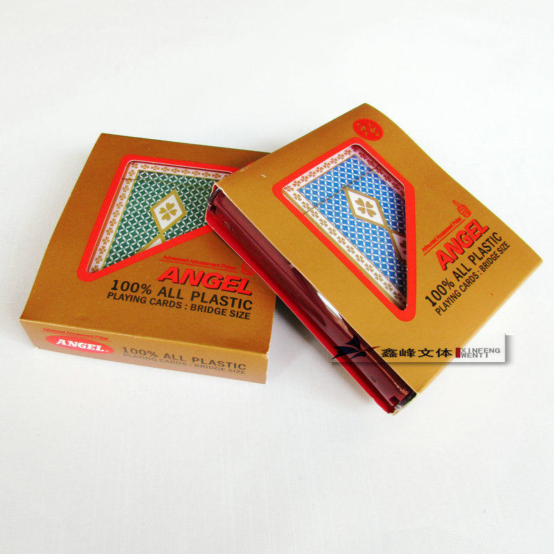 Japanese Little Angel ANGEL Plastic Frosted Poker poker Joe card narrow Texas poker