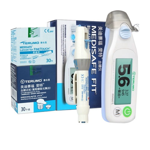 Оригинальный японский импортный тестер уровня глюкозы в крови Terumo TERUMO, тест-полоски для домашнего диабета и глюкозы в крови, подходящие для домашнего использования, являются точными.