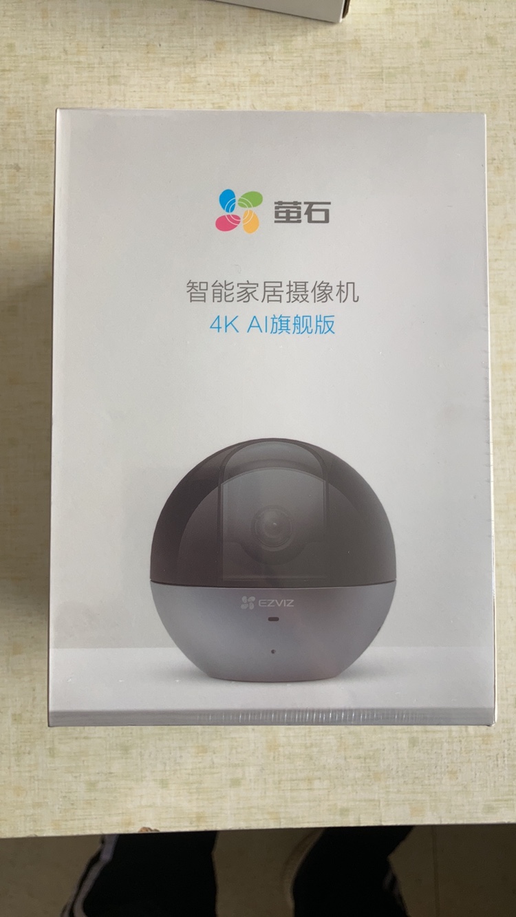 EZVIZ C6WI smart home surveillance camera lens 4K wireless ultra-clear night vision 8 megapixel remote mobile phone