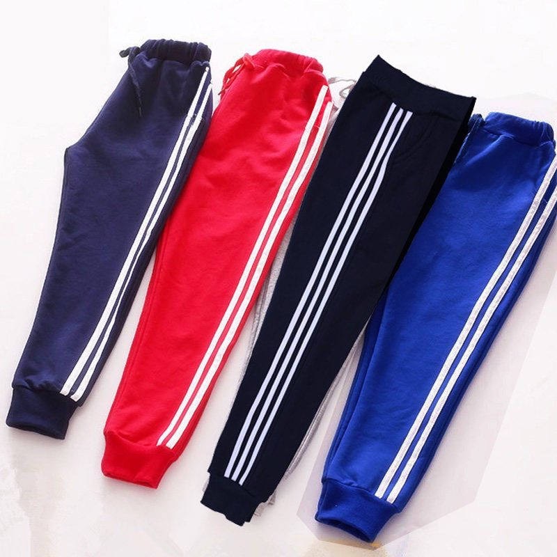Children's Bench Sports Pants Primary foot school clothes for boys and girls in Big Children's Kindergarten Pants Customized