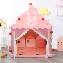 Childrens tent Indoor girl game house Baby sleeping small house Household Princess Castle Bed split artifact