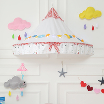 Childrens tent Bed curtain Indoor game house Half moon tent Photography tent Reading corner Toy room