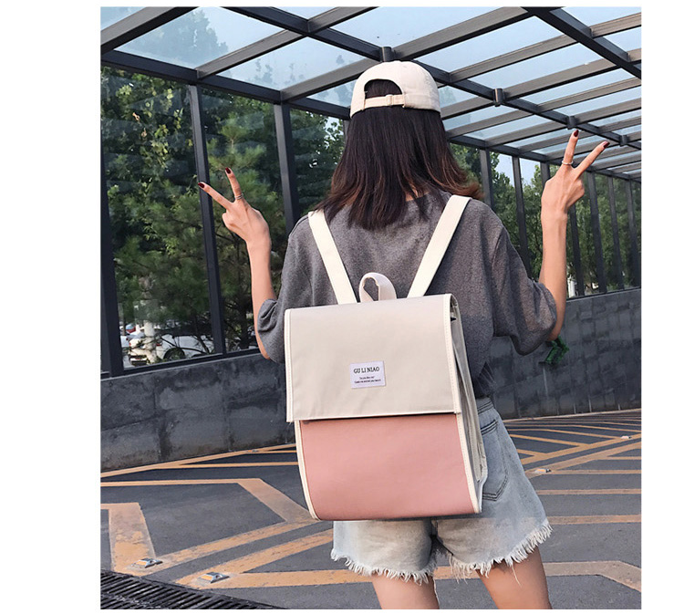 Túi đi học nữ Sen phiên bản Hàn Quốc của trường đại học gió ba lô ba lô nylon nữ 2019 mới thời trang hoang dã - Ba lô balo nhỏ gọn cho nữ