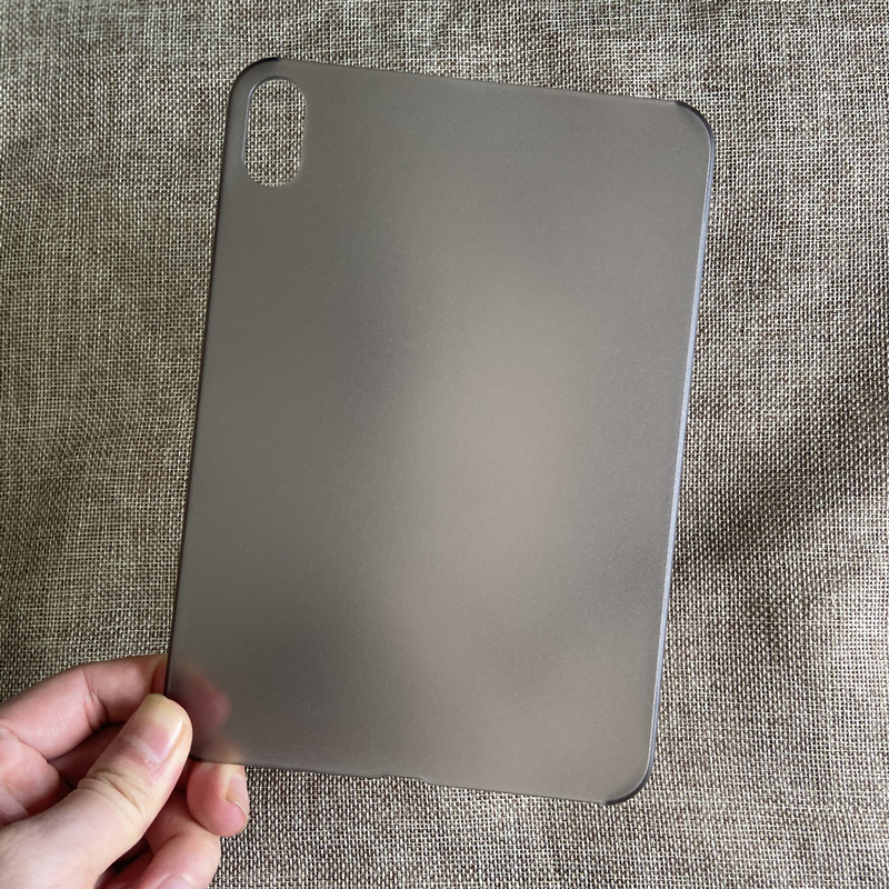 2024 New Model Suitable for Apple iPad Mini 7Th Generation Mini 6 Anti-Bending Protective Case 8.3inch Ultra-Thin Anti-Fingerprint Matte Hard Shell Gaming A2996 Tablet Semi-Transparent Computer Back Cover Without Cover