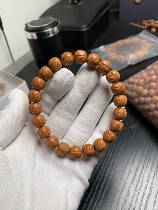 Wild Dragon Pattern Peach Core Handmade Old-style Bracelet Seiko Crafted Non-Currency Toy High-End Unisex