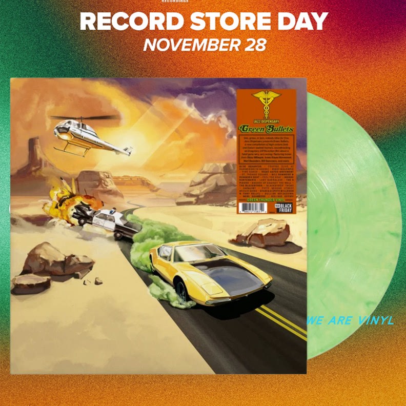 Rsd In-Stock Collection Jazz Dispensary Green Bullets Thunder Green Vinyl Lp
