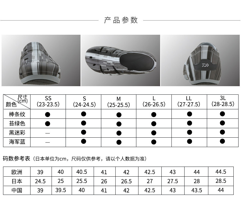 Daiwa DL-14200 рыбалка сандалии скольжение воздухопроницаемый EVA отверстие обувь весна на открытом воздухе шлепанцы DAIWA / up to gigawatts 