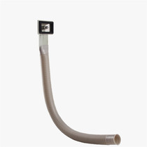 Kitchen sink accessories Wash basin overflow pipe Drainer Square overflow head Extended hose Overflow port side drain pipe