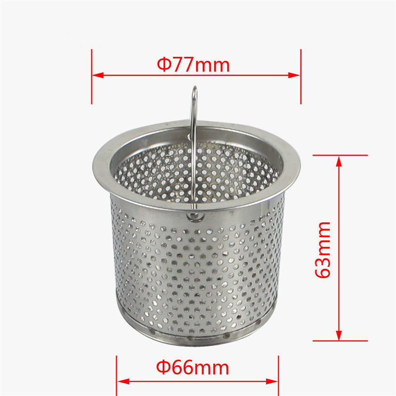 Japanese and Korean kitchen sink accessories wash basin sink sewer garbage filter funnel water cage filter