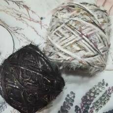 Пряжа （组合）【包邮】妖精手混线组合系列流苏手账发饰专用特色线