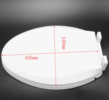 Toilet Seat Cover, High-Quality Toilet Lid, Thickened Toilet Seat, Slow-Drop Vuo Type Old-Fashioned Toilet Seat Cover