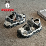 Сандалии для мальчиков, нескользящая сумка для обуви, летняя детская обувь, мягкая подошва, подходит для подростков