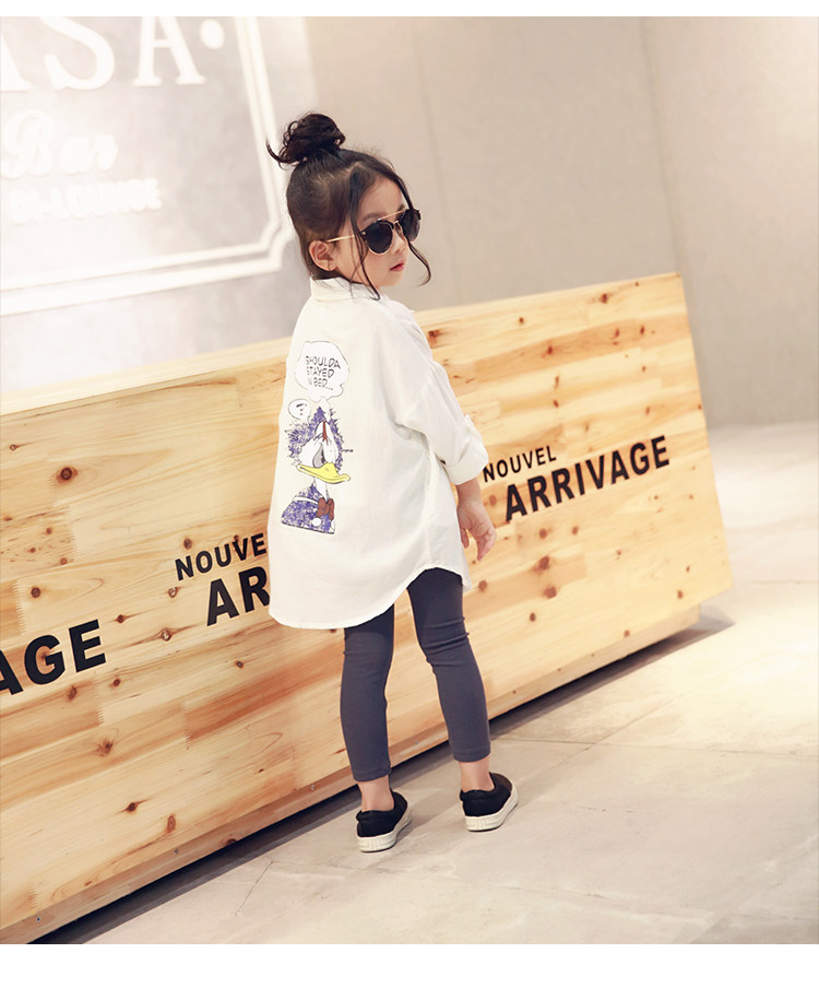 Chemise fille à manche longue - Ref 2086394 Image 4