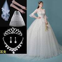 Свадебное платье хвоста плюс 6 штук