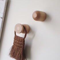 JFdesign PHANT original minimalist wooden sculpture refrigerator stickers ins Nordic magnetic stickers message board