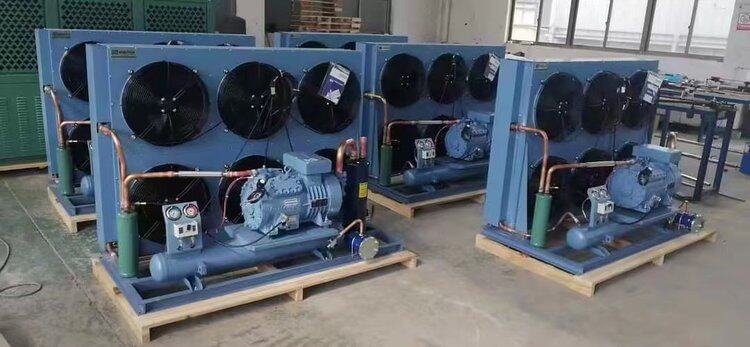雪人莱富康 低温半封闭活塞压缩机 冷冻库中温制冷机组SP4LF1000(pic7)