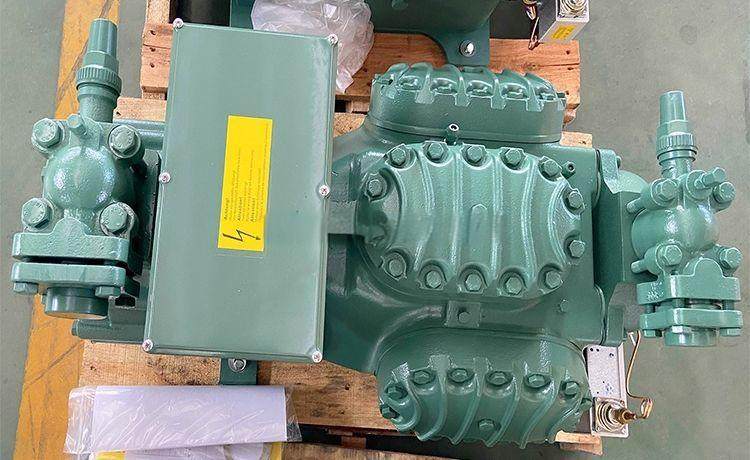 全新40匹低温压缩机冷冻库专用6WD-40.2 40P半封闭制冷机 质保1年(pic2)