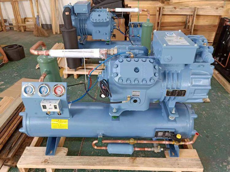 雪人莱富康 低温半封闭活塞压缩机 冷冻库中温制冷机组SP4LF1000(pic12)