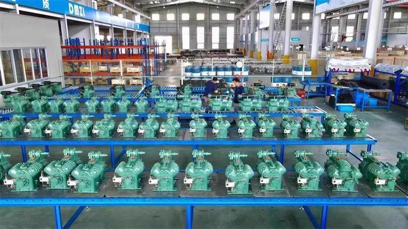 卡仕德制冷30匹低温双级制冷压缩机 半封闭活塞机 环保制冷剂速冻(图14)