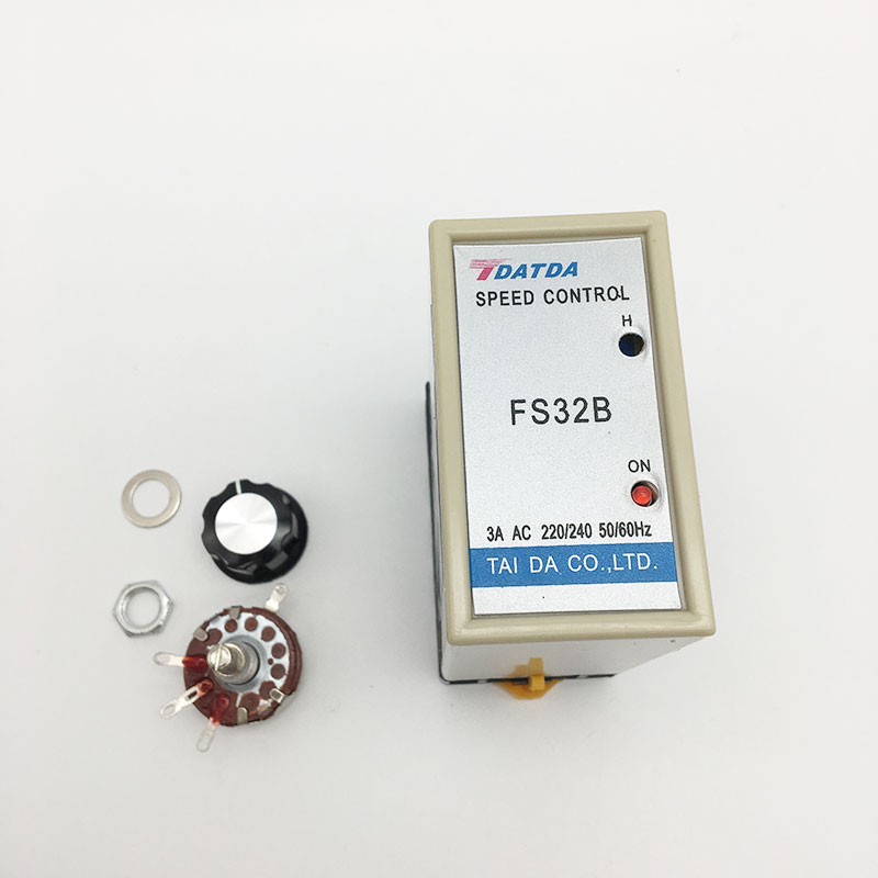 Bench Teda electromechanical FS32B AC Motor speed controller FS32B speed regulator with full set of accessories