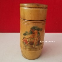 The old tea cans of the Liuxing Boy Old Tea Cat 90s Antique Favorite Movie Props